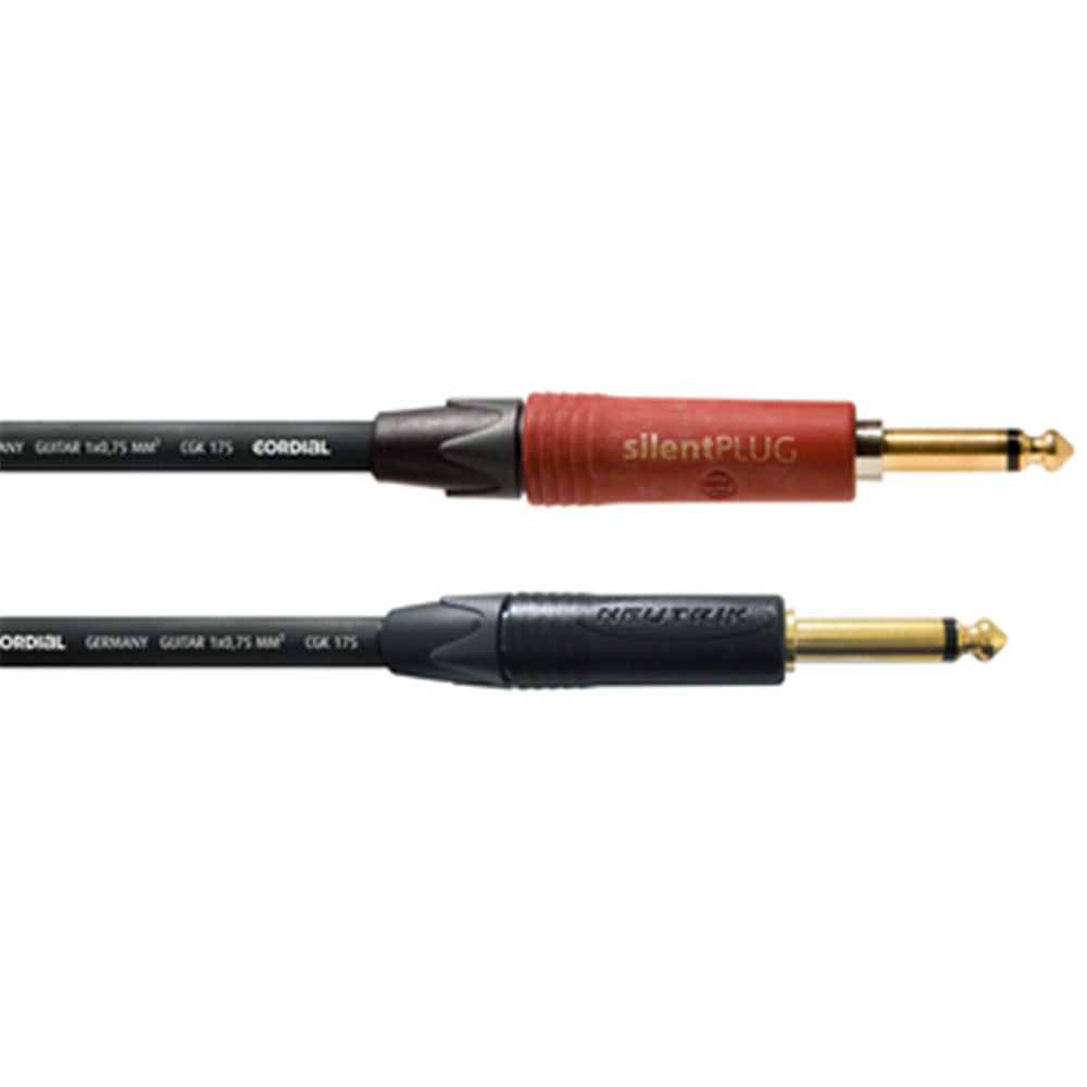 3M 6.3MM Mono Jack Gold CSI3PP With Silent Jack
