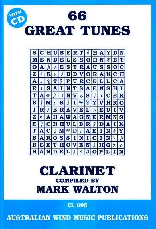 66 Great Tunes for Clarinet BK/CD