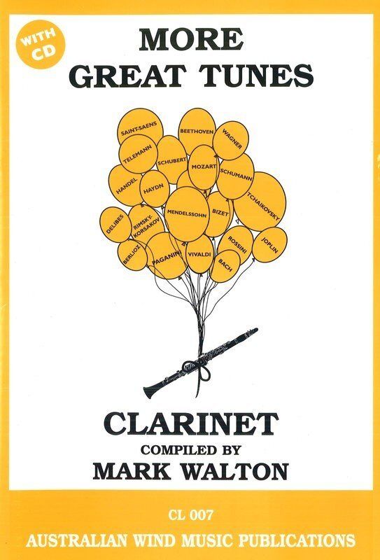 More Great Tunes for Clarinet BK/CD