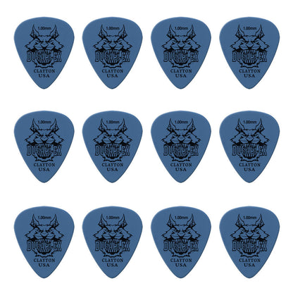 Clayton Duraplex Standard Guitar Picks 1.00mm - 12 Pack — view 2