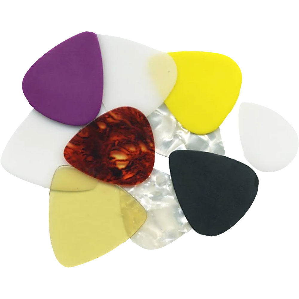 Clayton Garage Band Guitar Picks - 100 Pack, Various Sizes & Styles — view 2