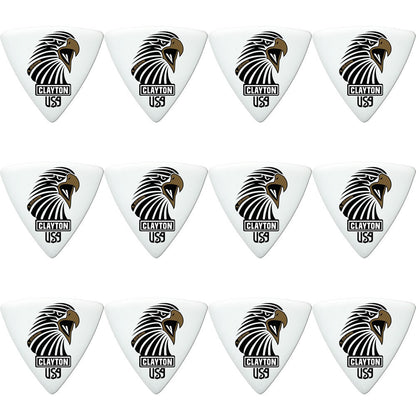 Clayton Acetal Sharp Triangle Guitar Picks 1.00mm - 12 Pack — view 2