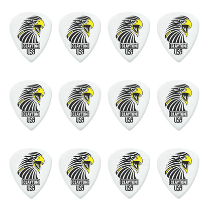 Clayton Acetal Eagle Sharp Standard Guitar Picks 0.80mm - 12 Pack — view 2