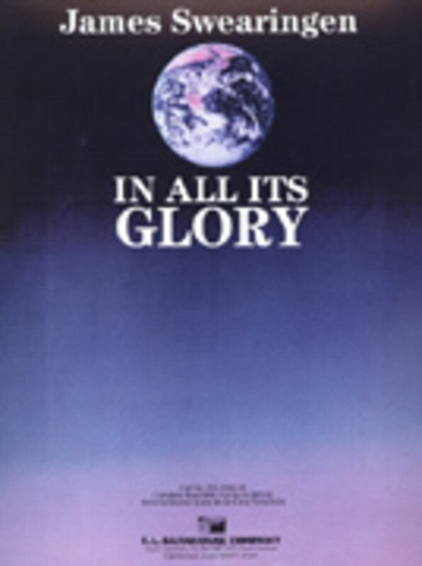 In All Its Glory Concert Band  Score