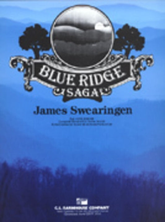 Blue Ridge Saga Concert Band 3 Score/Parts