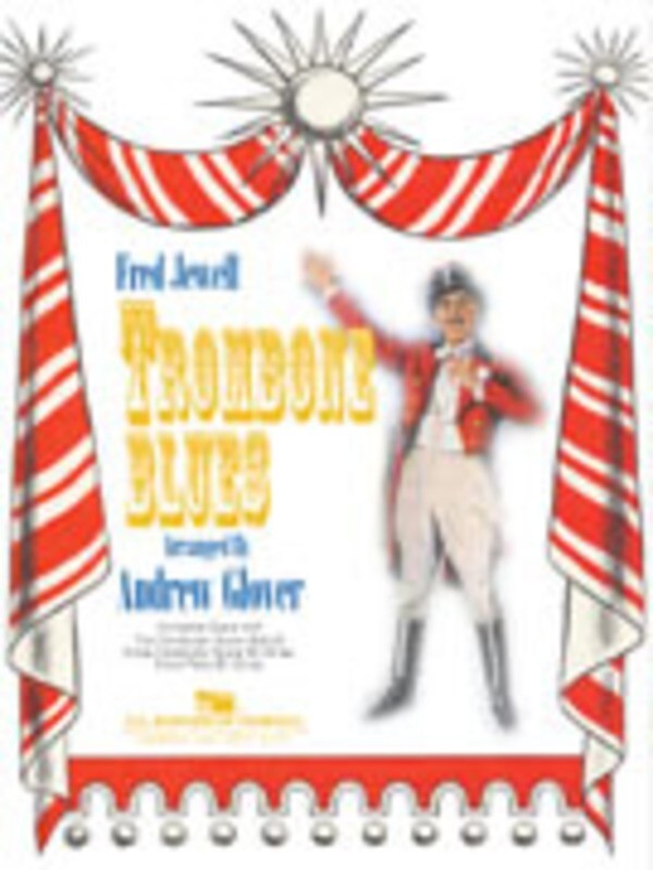 Trombone Blues Concert Band Arr Glover (Music Score/Parts) Book