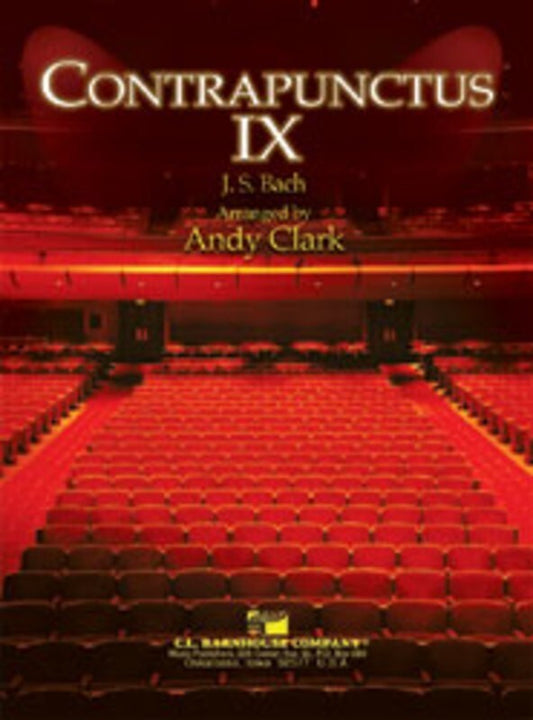 Contrapunctus Ix Concert Band  Arr Clark