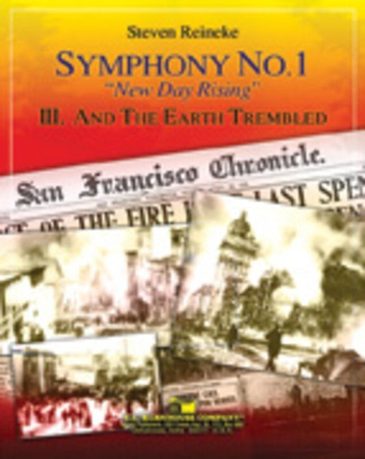 Symphony No 1 3Rd Mvt And The Earth Trembled Concert Band