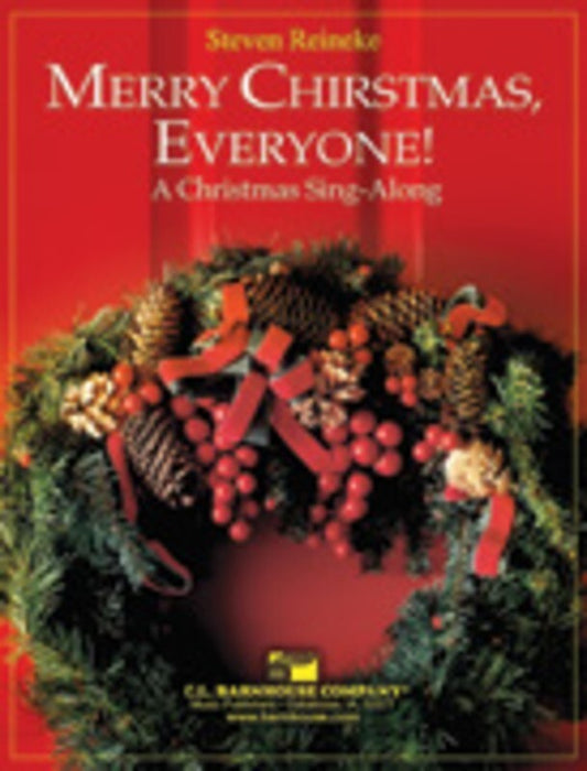 Merry Christmas Everyone Concert Band Score/Parts Book
