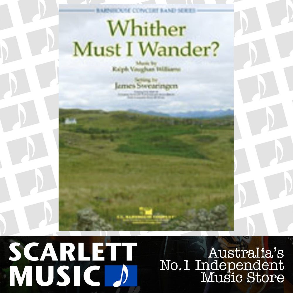 Wither Must I Wander Concert Band 3 Score/Parts — view 2