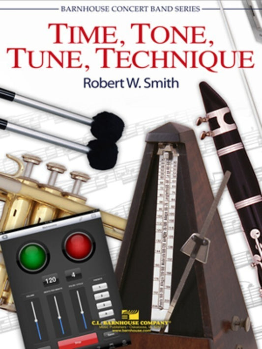 Time Tone Tune Technique Concert Band 3 Score/Parts