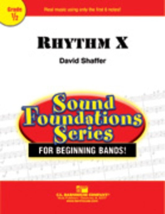 Rhythm x Concert Band  Score/Parts