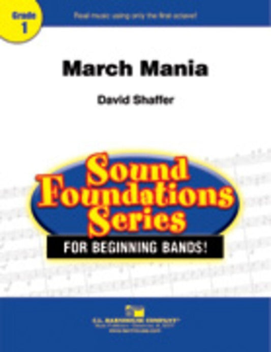 March Mania Concert Band  Score/Parts