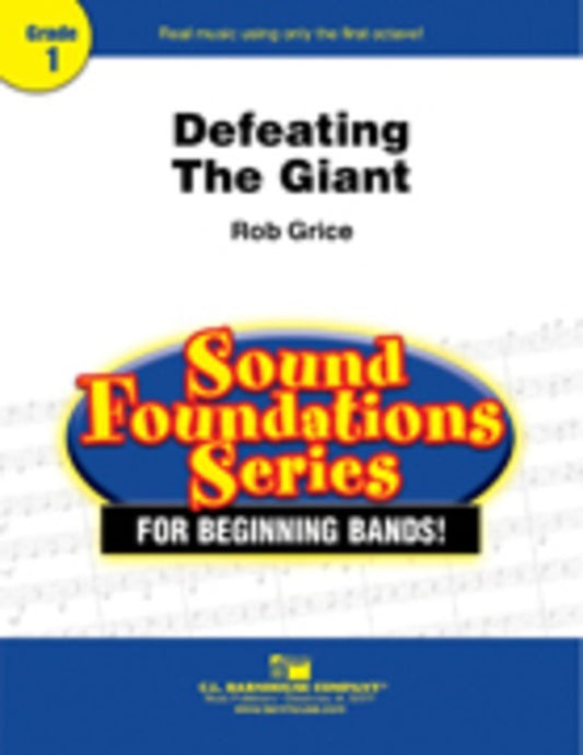 Defeating The Giant Concert Band  Score