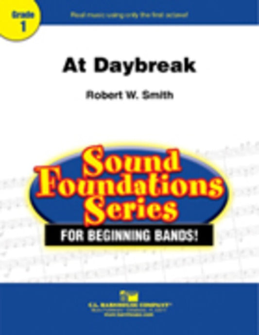 At Daybreak Concert Band  Score