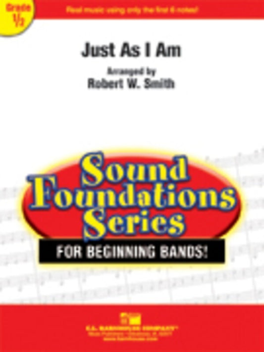 Just As I Am Concert Band 0.5 Score/Parts