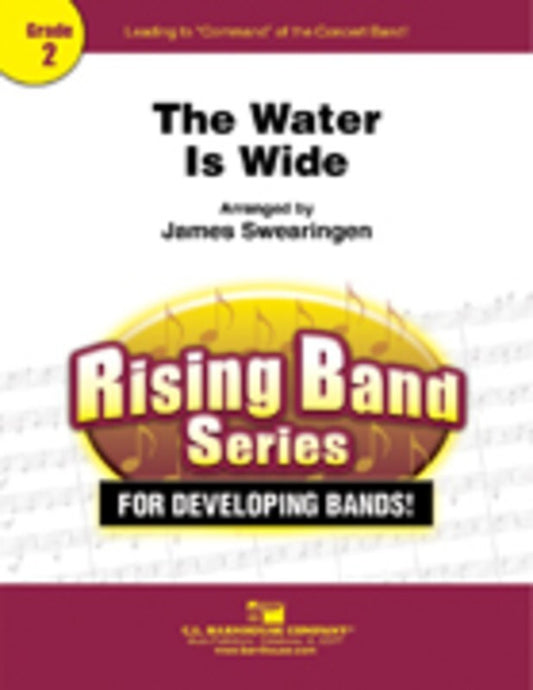 Water Is Wide The Concert Band  Score