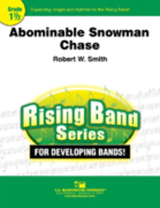 Abominable Snowman Chase Concert Band  Score/Parts