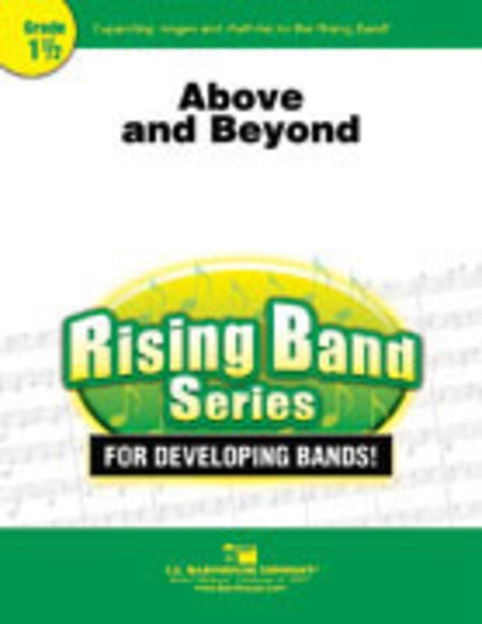 Above And Beyond Score/Parts Concert Band 1.5