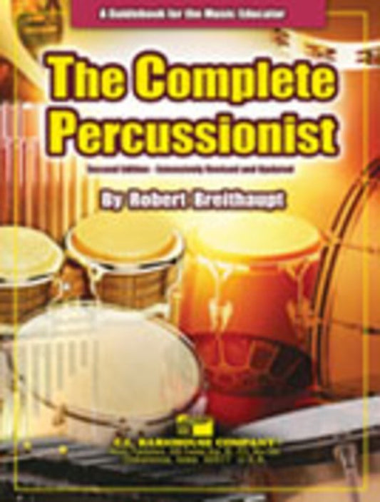Complete Percussionist Guidebook (Book) Book