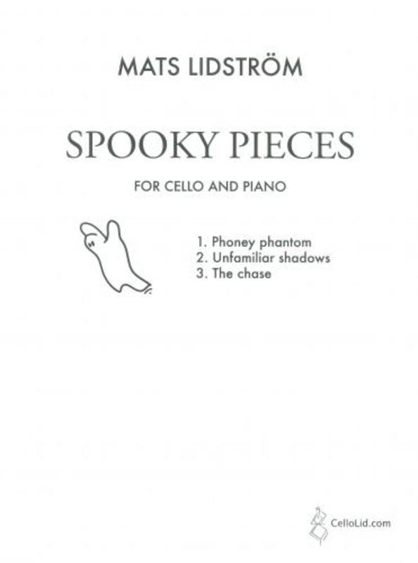 Lidstrom - Spooky Pieces For Cello/Piano Softcover Book (Cello)