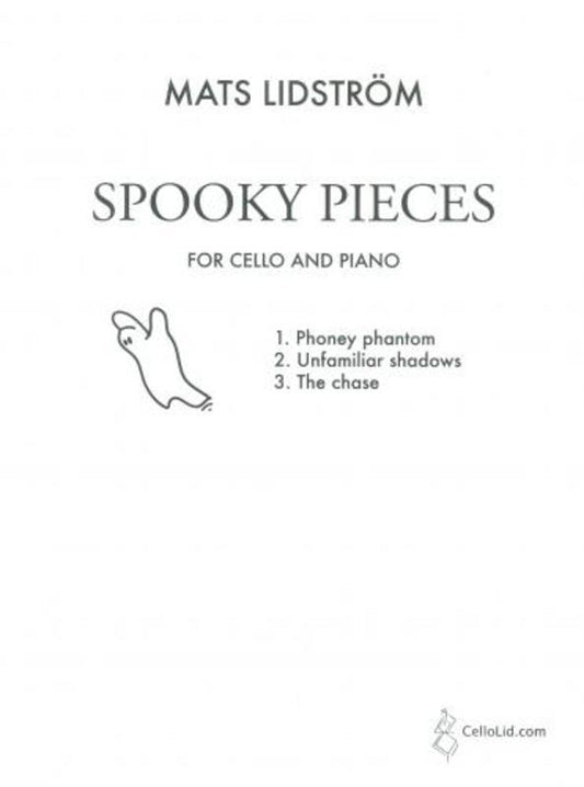 Lidstrom - Spooky Pieces For Cello/Piano Softcover Book (Cello)