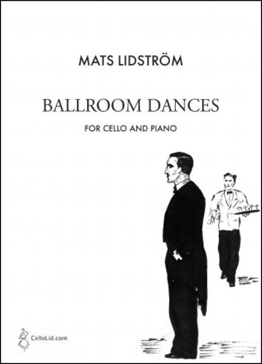 Lidstrom - Ballroom Dances For Cello/Piano Softcover Book (Cello)