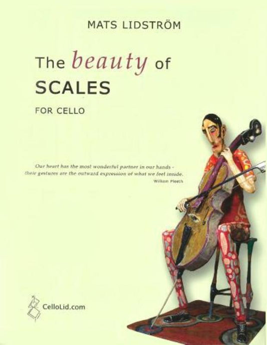 Lidstrom - The Beauty Of Scales For Cello Softcover Book (Cello)