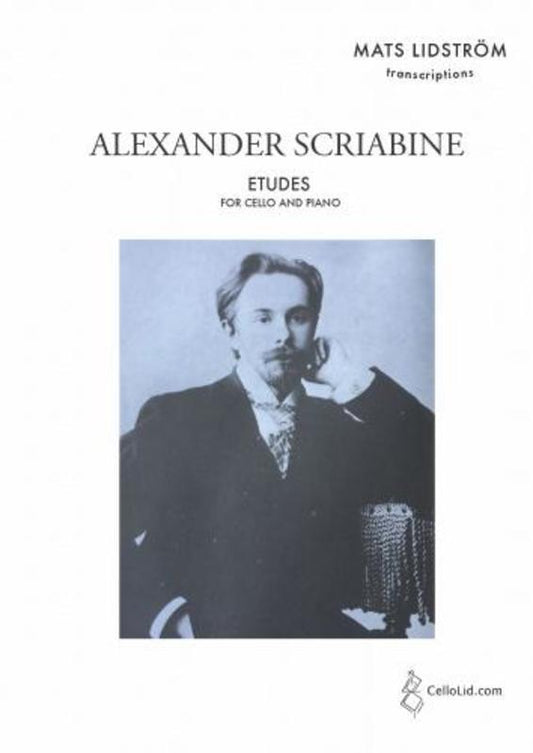 Scriabin - Etudes For Cello/Piano Arr Lidstrom Softcover Book (Cello)