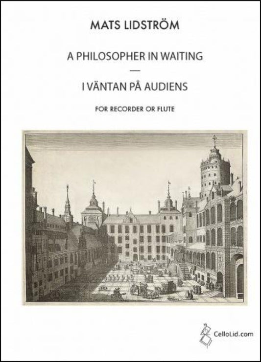 Lidstrom - A Philosopher In Waiting For Recorder Or Flute Softcover Book (Flute|Recorder)
