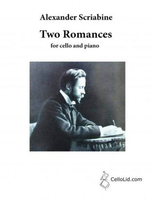Scriabin - 2 Romances For Cello/Piano Softcover Book (Cello)