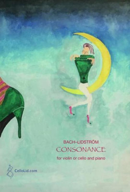 Lidstrom - Consonance For Violin Or Cello/Piano Softcover Book (Cello|Violin)