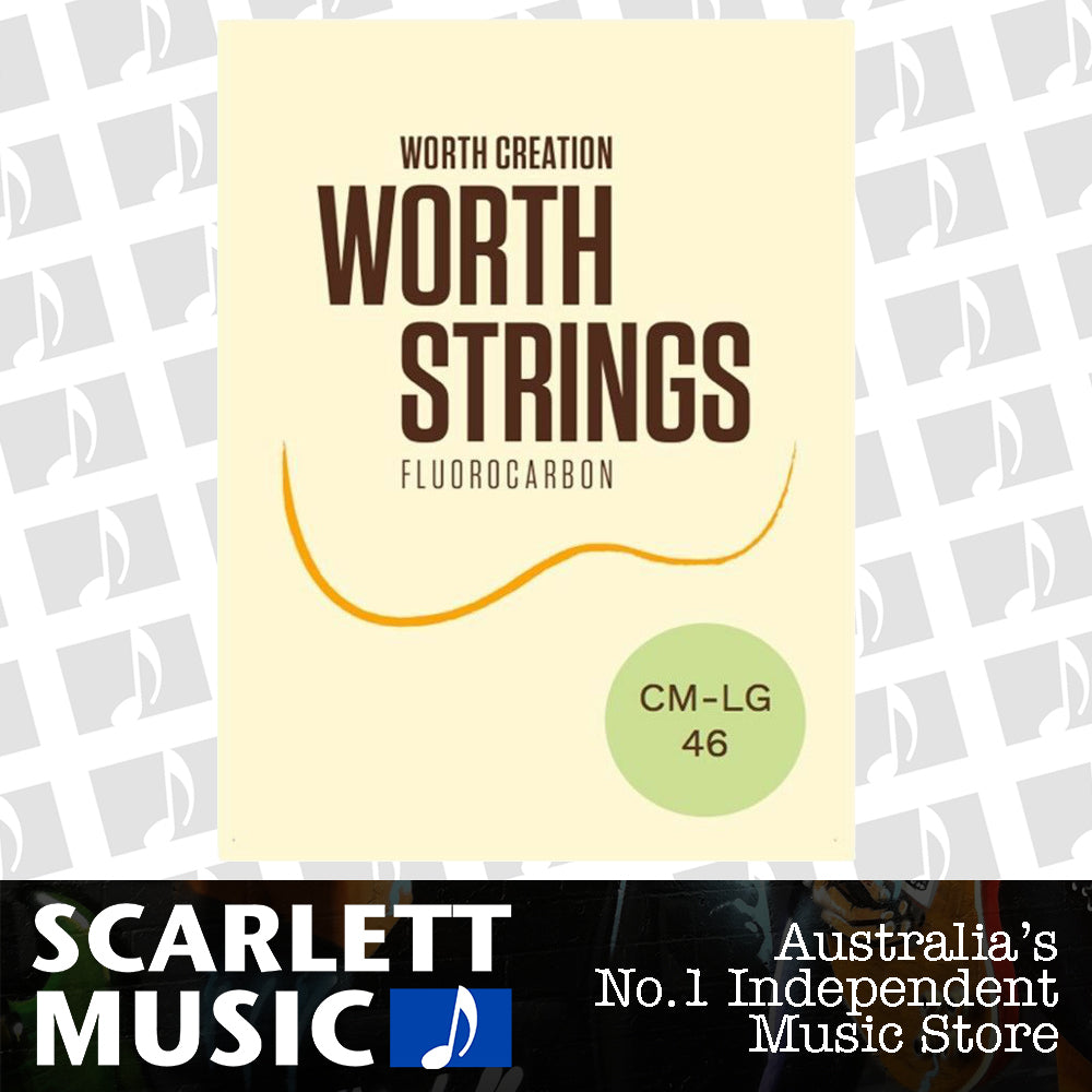 Worth Clear Medium Low-G Soprano / Concert Ukulele Ukulele Strings - 2 Restrings — view 2