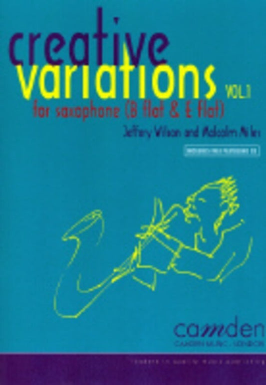 Creative Variations Book 1 Sax/Piano (Softcover Book/CD)