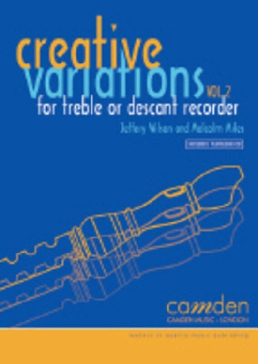 Creative Variations Book 2 Des Or Tre Rec/Piano Book/C (Softcover Book)