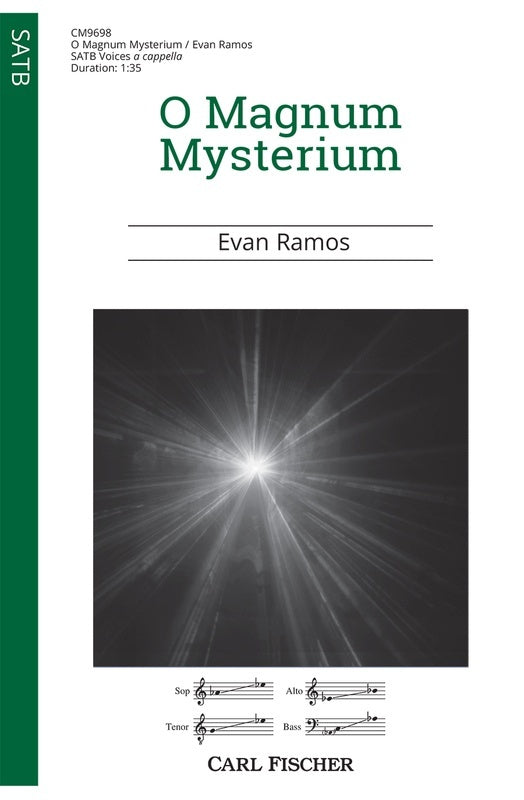 O Magnum Mysterium Satb A Cappella Octavo