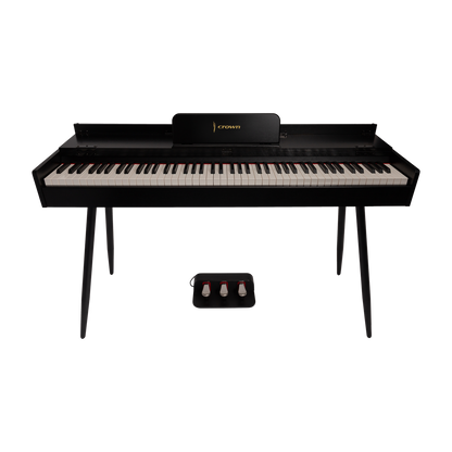 Crown CMDP-919-BLK 88-Key Portable Digital Piano with Hammer-Action Keyboard and French Dream Sound Engine — view 2
