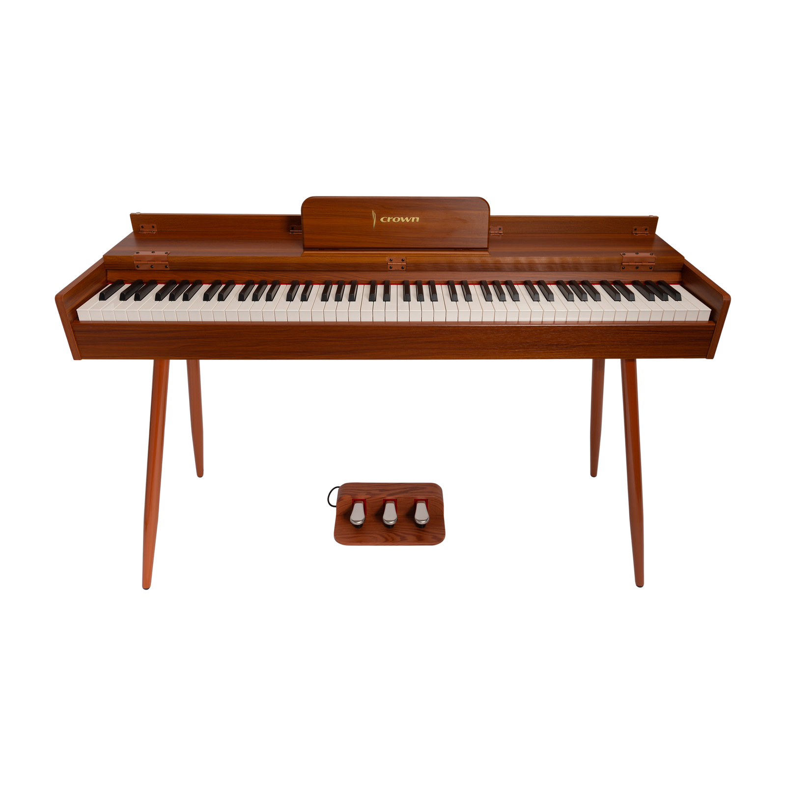 Crown CMDP-919-WDG 88-Key Portable Digital Piano with Woodgrain Finish — view 3