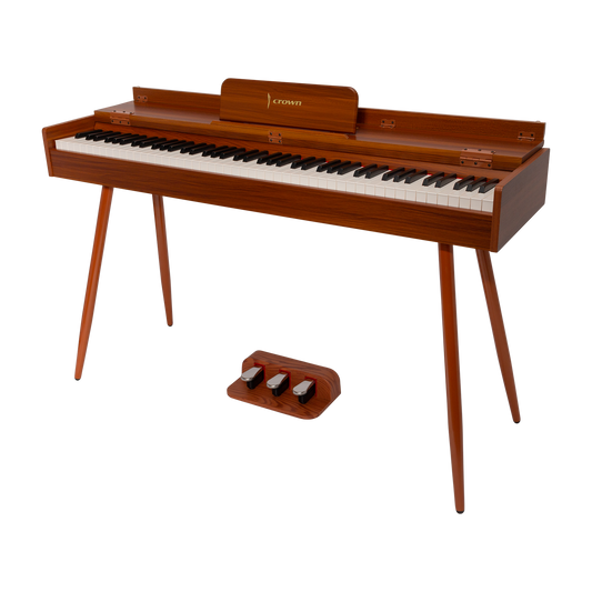 Crown CMDP-919-WDG 88-Key Portable Digital Piano with Woodgrain Finish