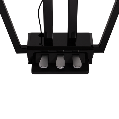 Crown CMG-1 Digital Grand Piano - Gloss Black, 88-Key, French Dream Sound Engine, USB/MIDI Connectivity, Elegant Curved Cabinet — view 2