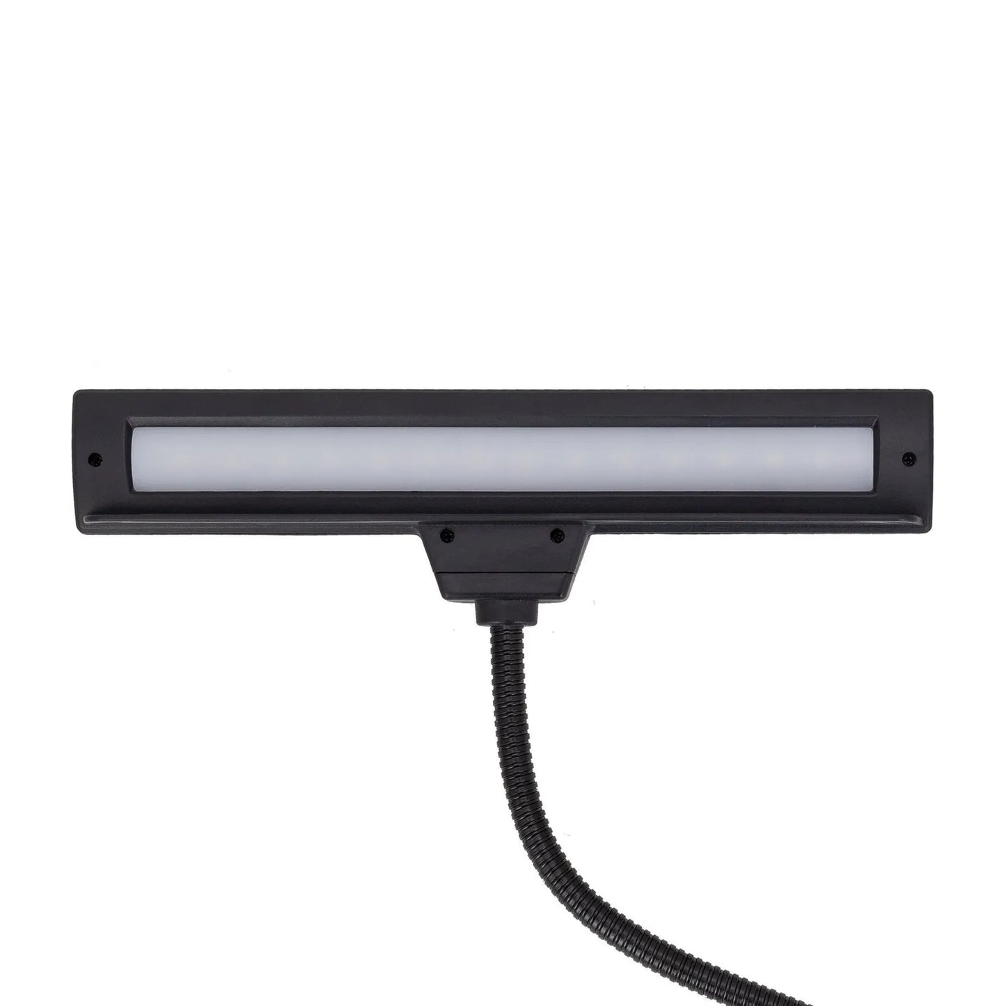 Crown LED Music Light for Piano - Black, 14 LEDs, 3 Brightness Modes, Flexible Gooseneck, USB Rechargeable — view 3