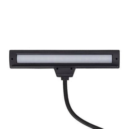 Crown LED Music Light for Piano - Black, 14 LEDs, 3 Brightness Modes, Flexible Gooseneck, USB Rechargeable — view 3