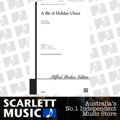 Bit of Holiday Cheer SATB Choral Sheet Music Arranged by Chinn — view 2