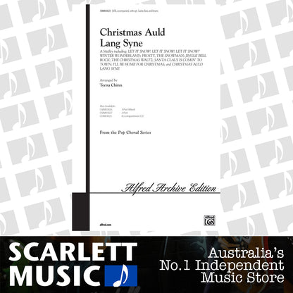 Christmas Auld Lang Syne SATB Arr Chinn — view 2