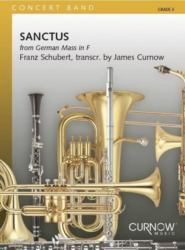 Sanctus From German Mass In C CB3 Score/Parts