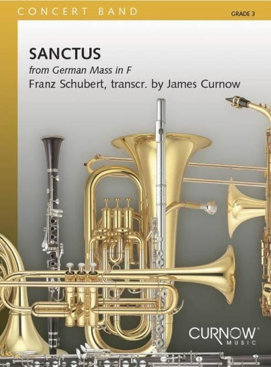 Sanctus From German Mass In C CB3 Score/Parts