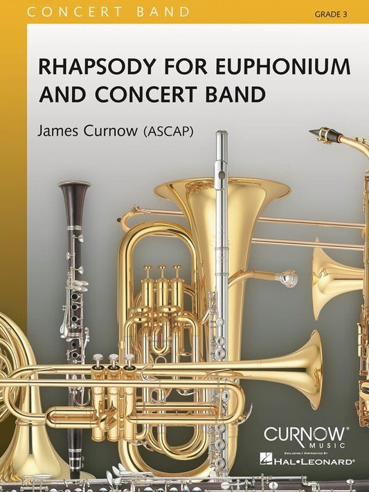 Rhapsody For Euphonium Concert Band 4 Score/Parts
