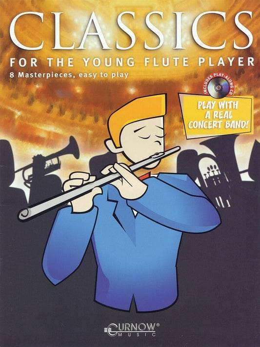 Classics For The Young Player Book/CD Flute (Softcover Book/CD)