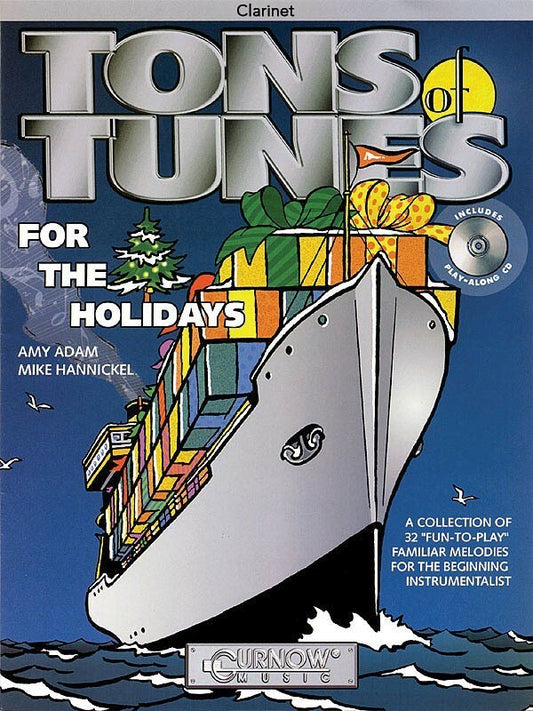 Tons Of Tunes For Holidays Book/CD Clarinet (Softcover Book/CD)