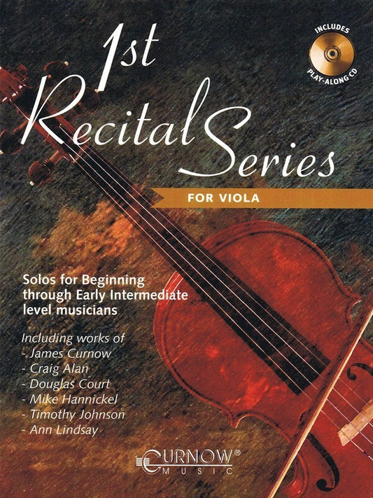 First Recital Series Book/CD Viola (Softcover Book/CD)
